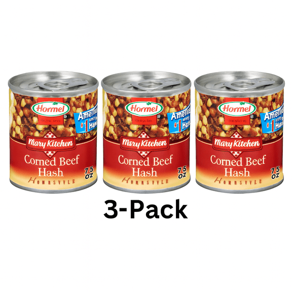 HORMEL MARY KITCHEN Corned Beef Hash, Shelf Stable, 7.5 oz Steel Can