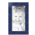 thumbnail image 2 of ArtToFrames 6" x 11" Navy Blue Picture Frame, 6x11 inch Blue Wood Poster Frame (WOM-4603), 2 Pack, 2 of 6