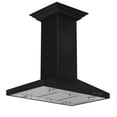 thumbnail image 3 of ZLINE 36 in. Designer Series Oil-Rubbed Bronze Island Mount Range Hood (8KL3iB-36), 3 of 5