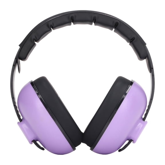 Noise Cancelling Ear Muffs NRR 31dB Hearing Protection Comfortable Ear Defender 1 Pack Purple