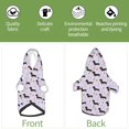 thumbnail image 6 of Haiem Dachshund Dog Puppy for Winter Dog Hoodie Sweatshirts with Pockets Warm Dog Clothes for Small Dogs Chihuahua-XX-Large, 6 of 7