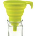 thumbnail image 4 of Silicone Funnel Collapsible, Dishwasher Safe, 5.25x4.25x5.75" Fully Extended, Green, 4 of 5
