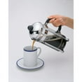 thumbnail image 2 of BonJour Coffee 3 piece Glass and Stainless Steel Manual Milk Frother Set, 2 of 2