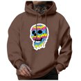 thumbnail image 4 of Sweatshirts for Men Mend Hoodies Men's Sweat Shirt Men Long Sweatshirt Snowboard Hoodie Heavy Blend Hoodie Men's Halloween Hooded Sweatshirt Brown M, 4 of 4