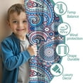 thumbnail image 3 of Blackout Kids Curtains,Paisley Pattern Childrens Insulated Curtains Set Of 2,Bedroom Essentials,Toddler Room Decor 52"x84"(132x213cm), 3 of 4