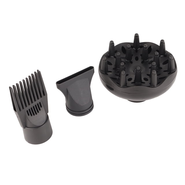 Adjunto de Secador de Cabello, Boquilla de Secadora Multipósito 3pcs/Set Diffuser de Secador de Cabello ABS para Peluquería Para El Hogar