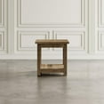 Reclamation Rustic Reclaimed Solid Wood Square End Table with Storage