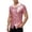 Pink, variant on Men's Sequin Dress Shirt 70s Disco Sparkle Party Short Sleeve Button Down Shirts
