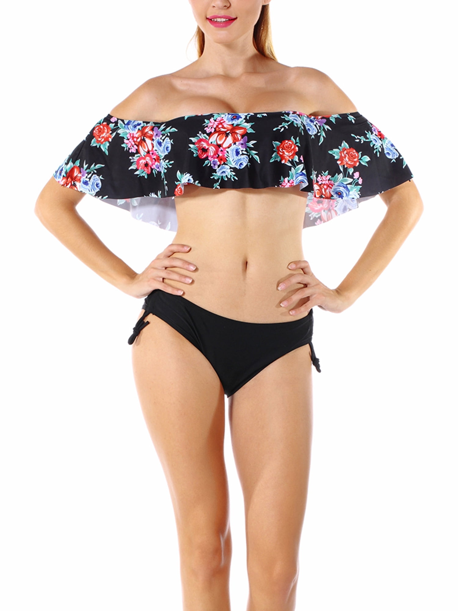 off the shoulder bikini set