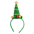 thumbnail image 2 of PRETXORVE Christmas Decorations, Christmas Tree Decorations, Christmas Hat Headband Christmas Tree Big Hat Hair Decoration Green Hat Headband Christmas Decoration, 2 of 6