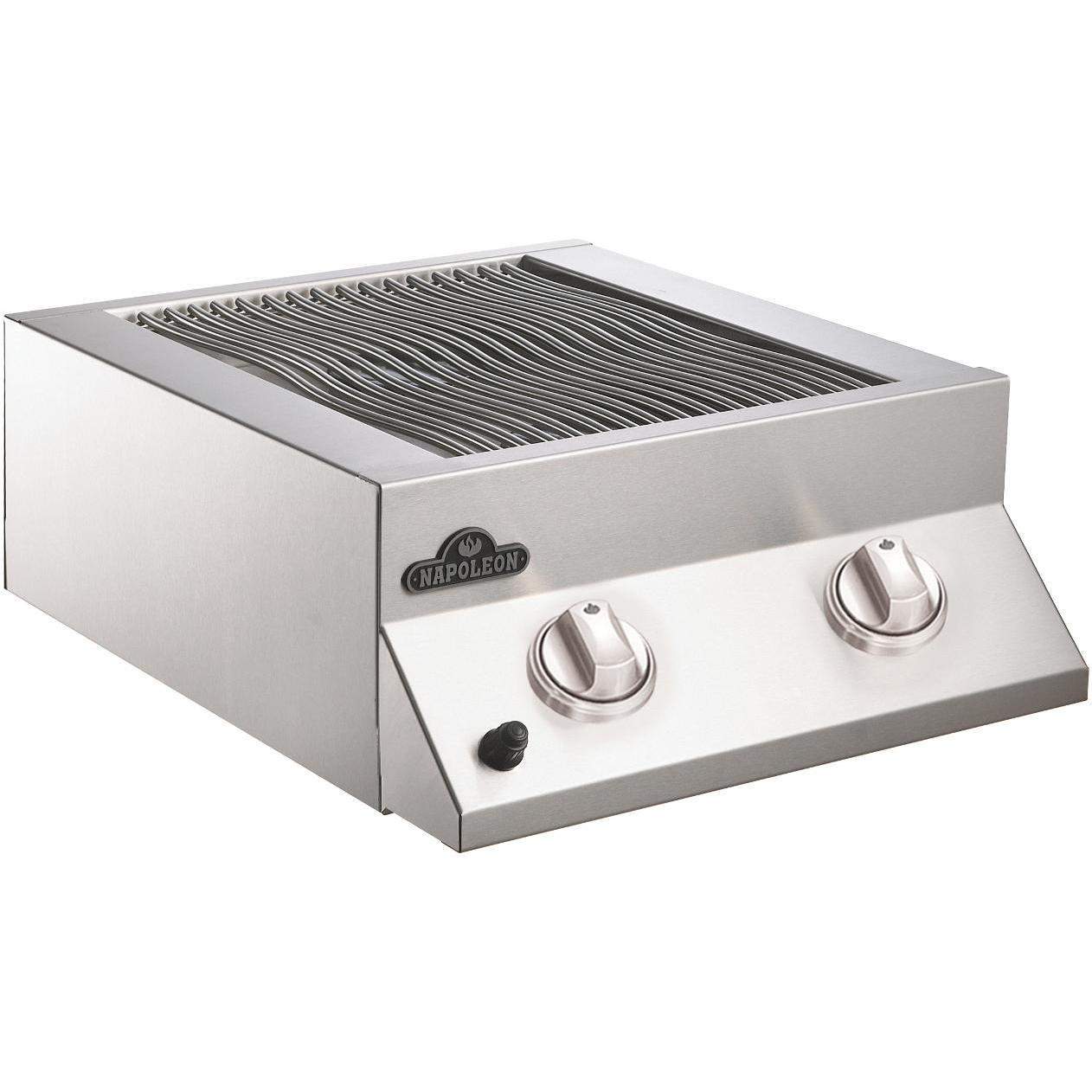 Napoleon BuiltIn Propane Gas Flat Top Dual Side Burner