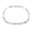silver, variant on Unisex Fashion Classical Link Necklace Gold & Silver Color Chain collares Jewelry Long pendants Chokers Necklaces envio gratis