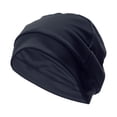 thumbnail image 1 of Sombrero de ciclismo absorbe sudor, forro de casco transpirable de tela de malla de seda Baiku marino 29x14cm/11.42"x5.51" 1 Pcs, 1 of 6