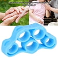 thumbnail image 3 of Mgaxyff Hand Grips, Portable Finger Strength Training Exercise Ring Resistance Loop Hand Grips Strengthener, 3 of 8