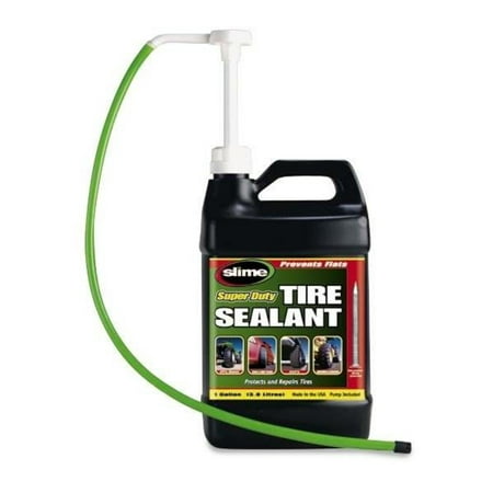 Slime 10163 Super-Duty Tire Sealant for Tubeless Tires - 1gal.