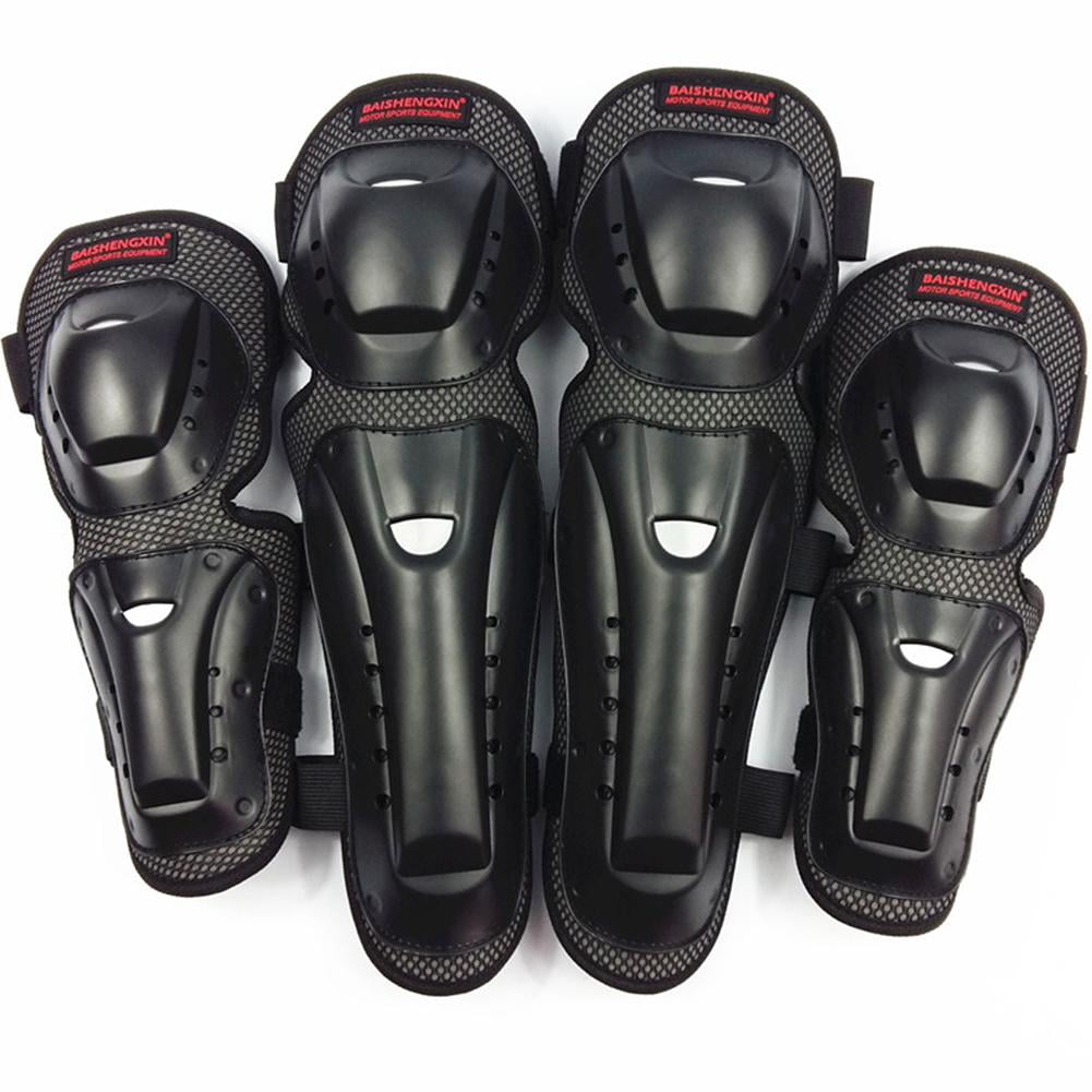 Details about   Safety Adult Motorcycle Racing Knee Protector Guards Shin Pads Protective Gear 