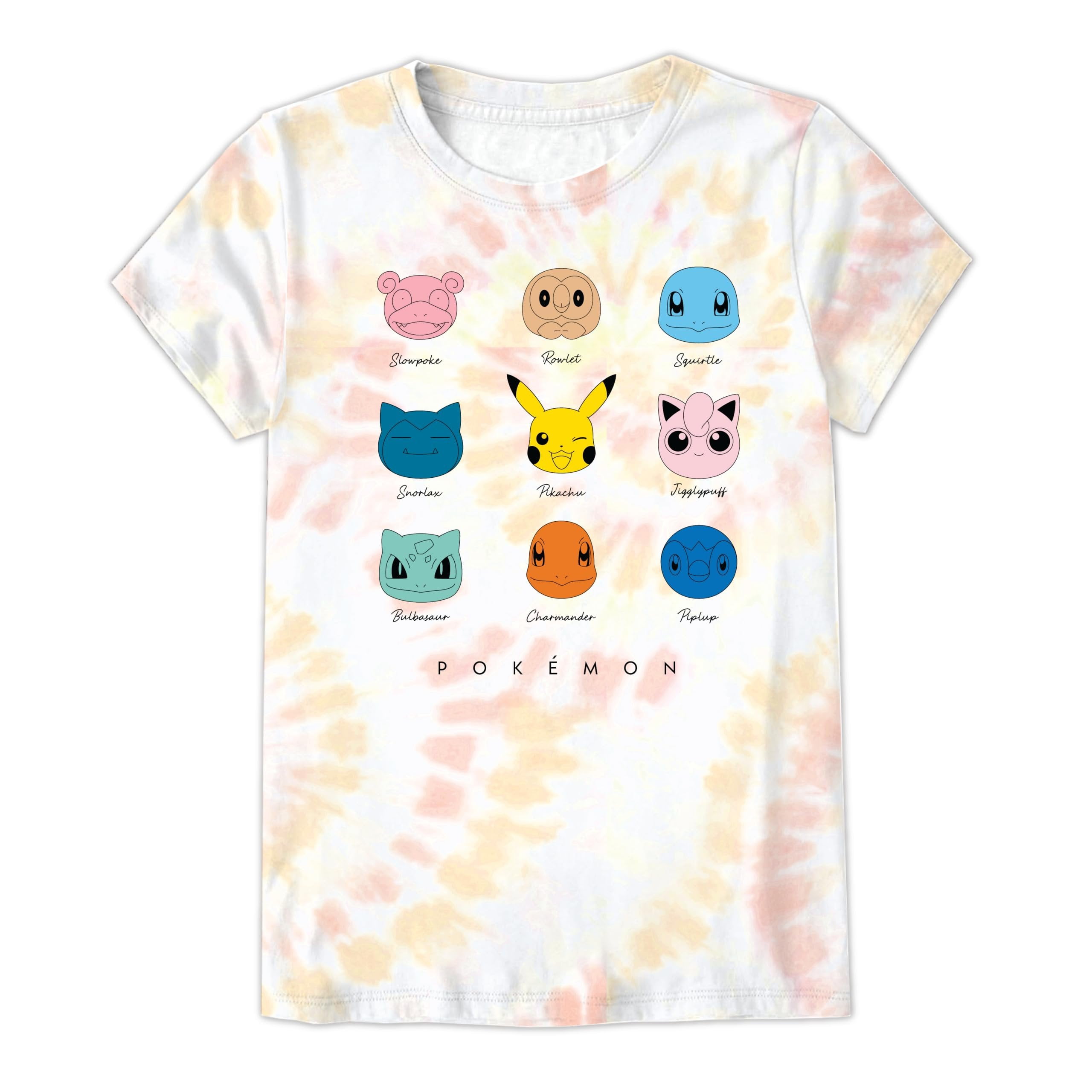Pokémon -Jigglypuff Girls Shirts,Baby Girls' and Toddler Summer
