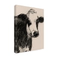 thumbnail image 2 of Victoria Barnes 'Cow Portrait Sketch I' Canvas Art, 2 of 3