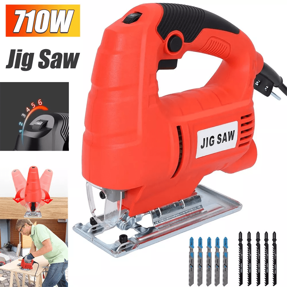 WEN, Jigsaw, 33606, Variable Speed Orbital with Laser and LED