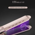 thumbnail image 4 of Suproot Professional 1.34" Nano-Ceramic & Titanium Plate 2 in 1 Flat Iron Hair Straightener and Curler, Advanced Ionic Technology, Gold, 4 of 6