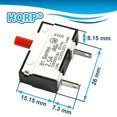 thumbnail image 4 of HQRP Push-to-Reset Thermal Circuit Breaker 91-Series Compatible with Motor Equipment, Blender, Disposer, 4 of 6
