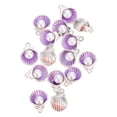 thumbnail image 5 of Milisten 15Pcs Shell Pearl Charms Enamel Clam Shell Pendants DIY Ear Jewelry Accessories, 5 of 5
