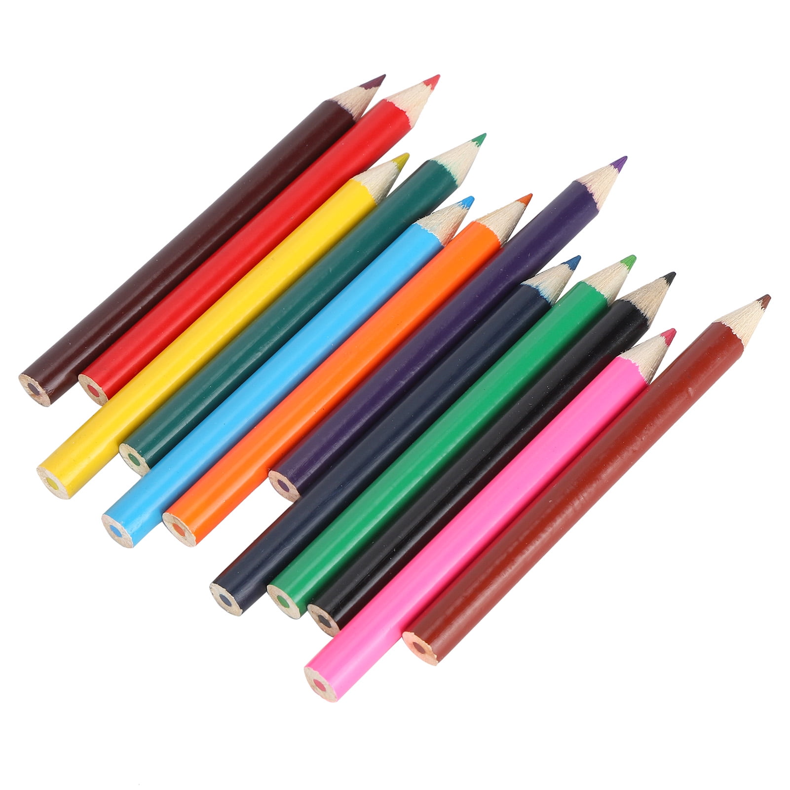 Cheers US 12Pcs/Box Metallic Colored Pencils Non-toxic Black Wood Drawing  Pencils Pre-Sharpened Assorted Colors Wooden Sketching Pencil Set Art  Pencils for Kids Children Adults 