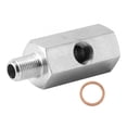 thumbnail image 1 of Oil Pressure Sensor Tee,Oil Pressure Sensor Adapter Turbo Supply Feed Line Fitting Maleto Female NPT Adapter Unmatched Quality, 1 of 8
