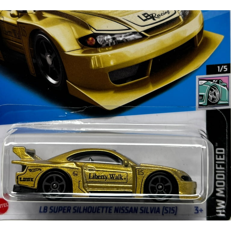 Hot Wheels LB Super Silhouette Nissan Silvia (S15) HW Modified 1/5 17/250 -  Assorted Colors