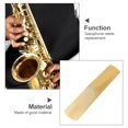 thumbnail image 3 of AURARMLET 10 Pcs Accessoires de Saxophone Anches de Sax Ténor Brunes 2,5 Résistance Pièces de Rechange, 3 of 8