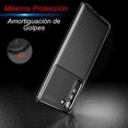 thumbnail image 4 of Atti Rugged Carbon Huawei Nova 8 Negro 1pz Mas Mica 9D Atti Funda de Silicon Uso Rudo, 4 of 8