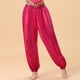 thumbnail image 2 of Pantalones de lentejuelas para danza del vientre para mujer - Detalle de gasa, corte elegante, ligeros y transpirables, lavables a mano, 2 of 3