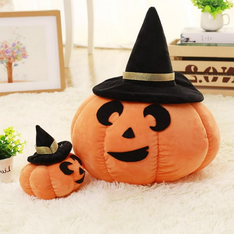 Poen 2 Pcs Halloween Pillows Pumpkin Pillow Halloween Shaped Throw Pillows  Halloween Decorative Pillows Halloween Decor for Holiday Party Children