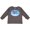Charcoal Grey, variant on Inktastic Ski Red Skis and Snow in an Oval Boys or Girls Long Sleeve Toddler T-Shirt