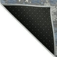 thumbnail image 5 of Addison Rugs Chantille Indoor/Outdoor Transitional Holiday Snowflake Gray Machine Washable Rectangle Rug, 1'8" x 2'6", 5 of 7