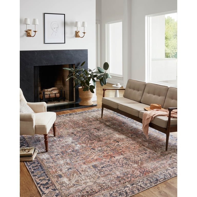 Chris Loves Julia x Loloi Jules Terracotta/Multi 8'-6