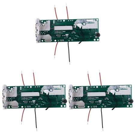 

3X - Battery Charging Protection Circuit Board PCB for 20V P108 RB18L40 Power Tools Battery