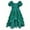 Green, variant on Holloyiver Girls' Dresses Flower Girl Lace Dress Pageant Kids Wedding Christmas Holiday Party Flutter Dresses Bohemian Long Skirt Dress for 3-13 years