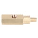thumbnail image 2 of Adaptador de Latón ANGGREK T Pieza manómetro de Aceite Metal Duradero Universal 1/8 pulgadas, 2 of 8