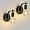 Style 2-2pcs, variant on Black Pull Chain Wall Sconce with Switch Vintage Wall Lights E26 Industrial Wall Lamp Retro Wall Lighting Hard Wired Sconces Lighting for Mirror Bedroom Hallway