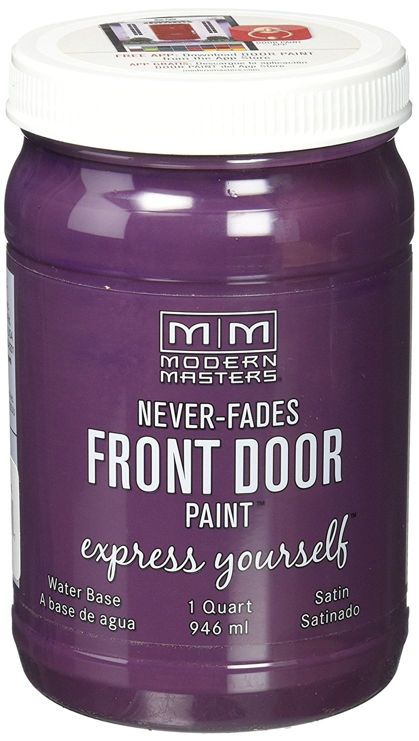 275265 Satin Front Door Paint, 1 quart, Playful, There are 24 different