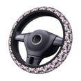 thumbnail image 4 of Balery Lilies Flowers print Steering Wheel Covers Elastic Skidproof Steering Wheel Protective Cover Case for Men Women Universal 15 Inches Cars Accessories, 4 of 8