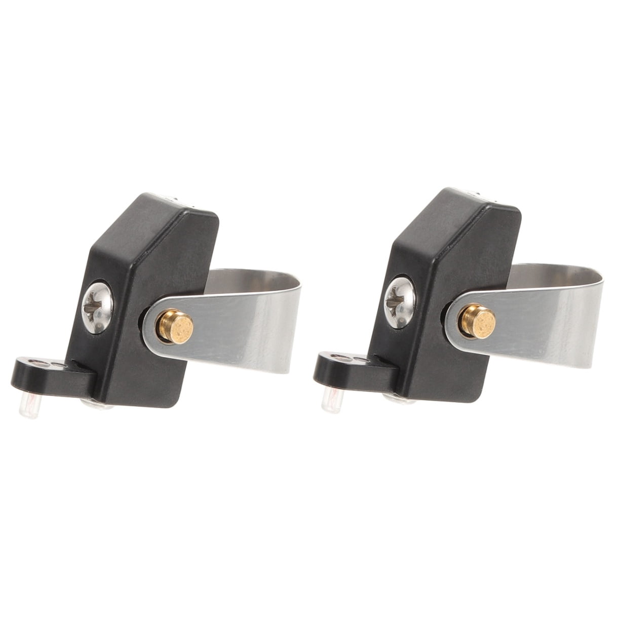 MLINS 2pcs Stainless Steel Erhu Qianjin String Adjuster Replacement Part Erhu Adjuster Professional Fine Tuner