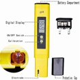 thumbnail image 2 of Digital Pen PH Meter, PH Water Quality Tester Digital LCD Portable Digital PH Meter Measuring Range for 0-14 PH 0.01 PH, pH Meter Aquarium Tester Automatic Calibration Function, 2 of 5