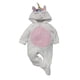 thumbnail image 1 of Mameluco con Gorro Bordado Kiss Unicornio Pompones Baby Kisses Mameluco2306, 1 of 4
