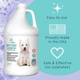 thumbnail image 4 of 1 Gallon Dog Whitening Shampoo - (Mountain Fresh Scent) Groomers Choice - Made in The USA, 4 of 9
