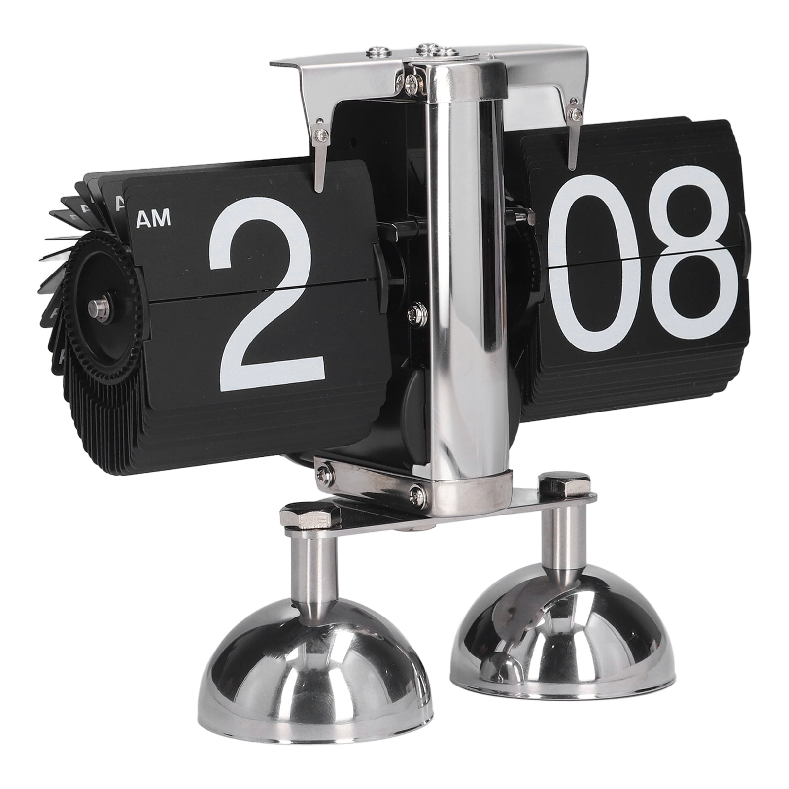 Flip Clock, Retro Style Flip Down Clock Simple Operation For Office For Household For Bedroom