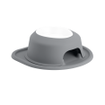 thumbnail image 1 of WeatherTech Système d'Alimentation pour Animaux de Compagnie Simple Hauteur 4 Pouces - Plastique Sans BPA - Gris Foncé, 1 of 1