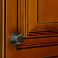 thumbnail image 2 of GlideRite 1-1/2 in. Solid Faceted Cabinet Knob, Satin Nickel, Pack of 10, 2 of 4