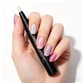 thumbnail image 3 of Cat Eye Gel Nail Polish Pen Set 6 Colors, Water Based Shine Shimmer Quick Dry Nail Art Pens, No UV Lamp Needed, Easy Control Brush Tip for DIY Manicure, Nail Polish Kit Beginner Friendly (B), 3 of 9